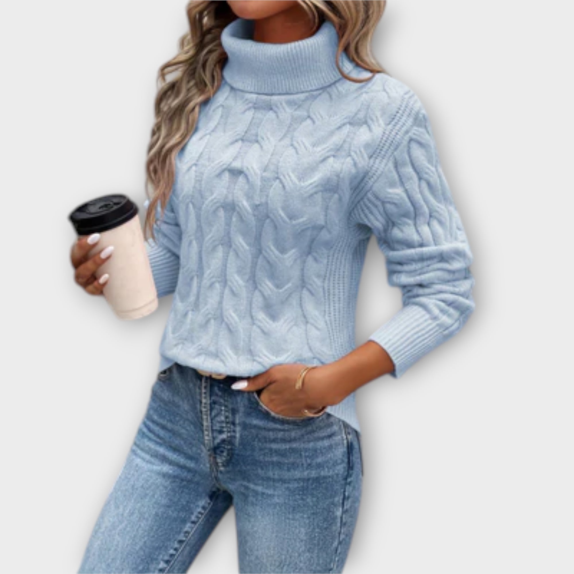 Amelija – Moderan pleteni pulover