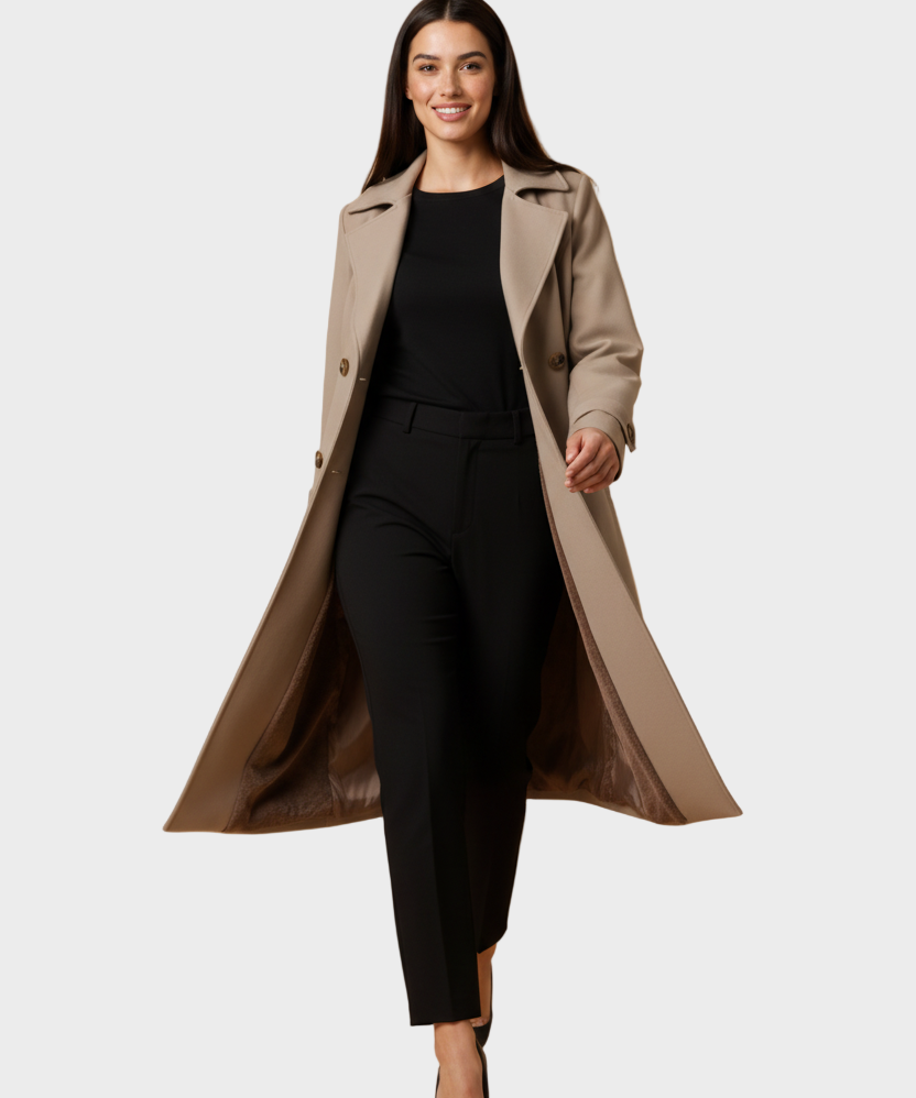 Luisa -  Elegantni trenč kaput
