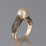 Meridia | Anel Vintage Elegantan od Prirodne Biser
