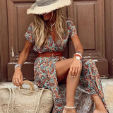 Boho haljina u morskom stilu