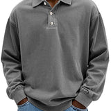 Marko | Retro Grad T-Shirt with Long Sleeves