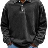 Marko | Retro Grad T-Shirt with Long Sleeves