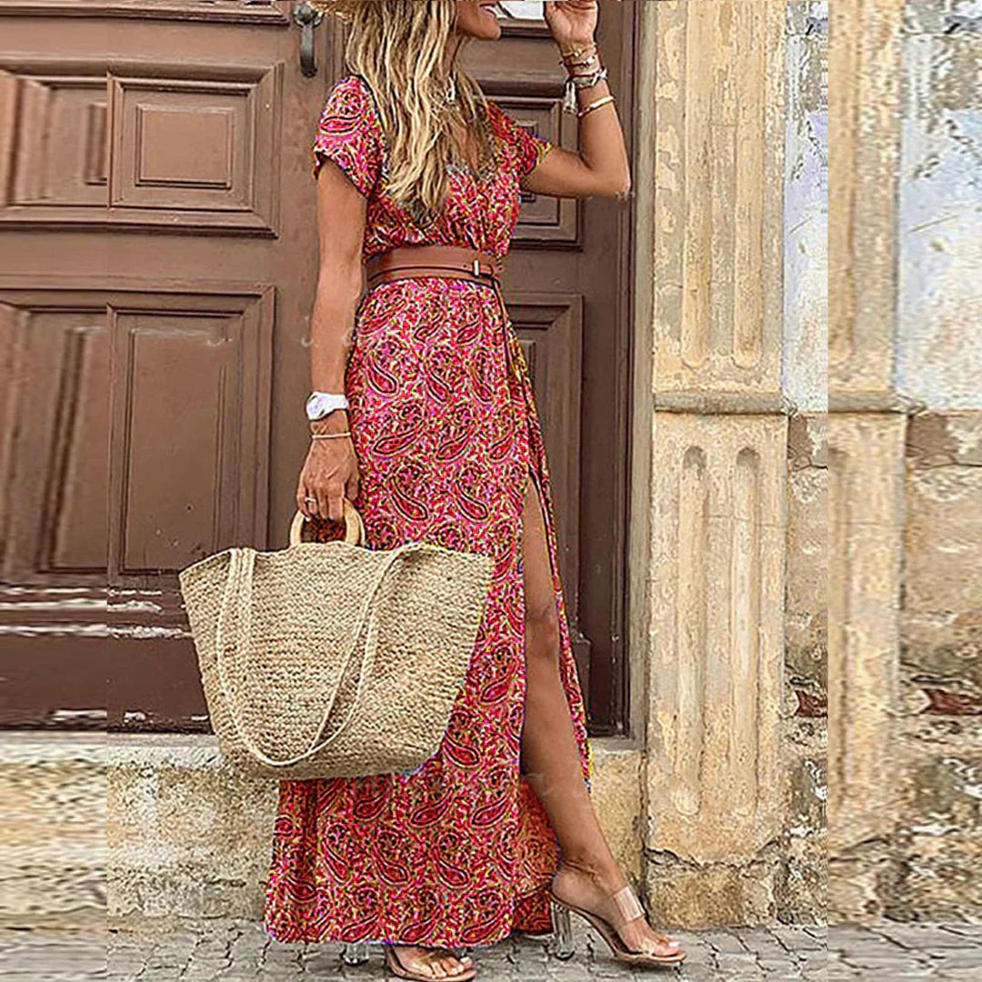 Boho haljina u morskom stilu